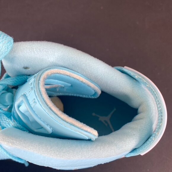 Air Jordan 6 Retro Pantone GG Still Blue Sneakers Size 5.5Y/Womens 7 - Picture 8 of 10